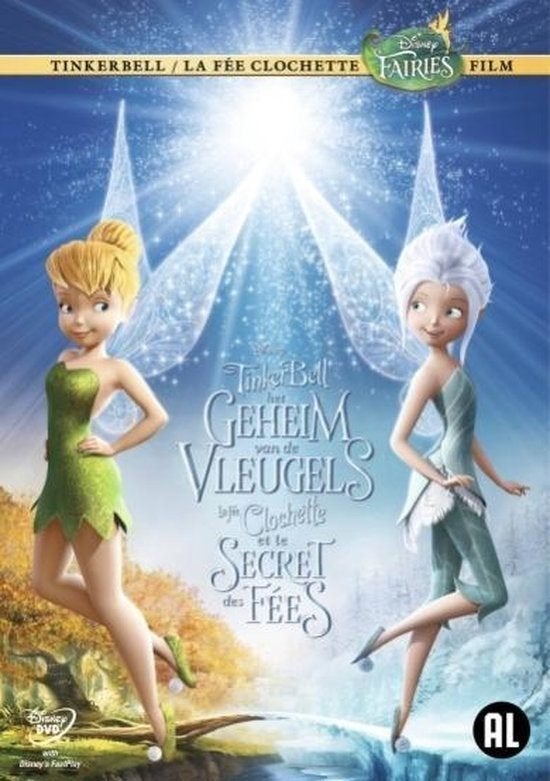 Disney dvd - Tinkerbell - het geheim van de vleugels, Cd's en Dvd's, Ophalen of Verzenden