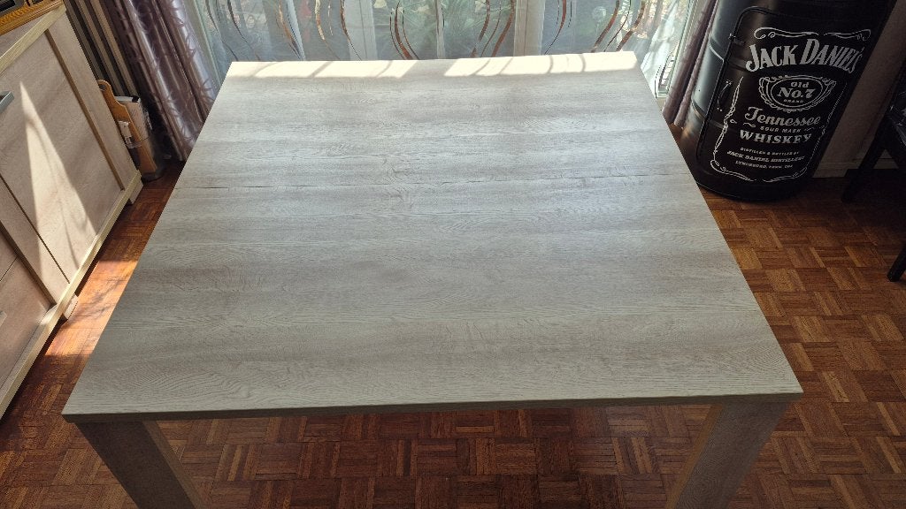 Table salle à manger carré, Maison & Meubles, Tables | Tables à manger, Utilisé, 100 à 150 cm, 100 à 150 cm, Carré, Enlèvement