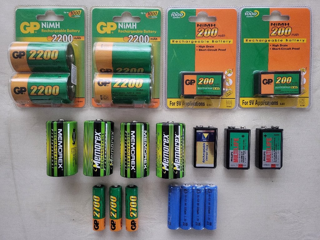 Lot de Piles Rechargeable Neuve, TV, Hi-fi & Vidéo, Enlèvement, Rechargeable