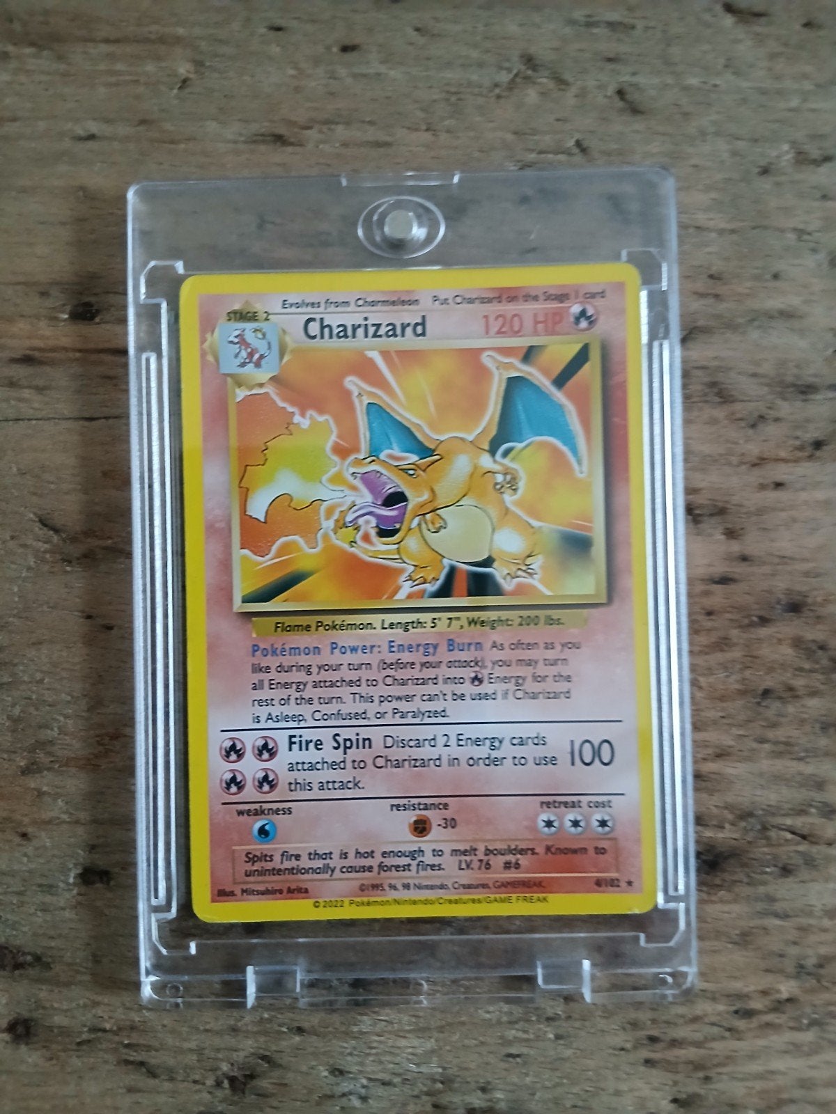 Charizard proxy kaart, Ophalen of Verzenden
