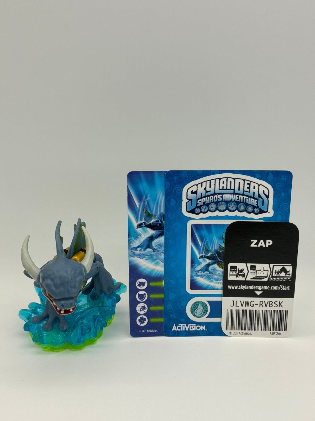 Skylanders Spyro’s Adventure Zap met sticker en kaartjes, Games en Spelcomputers, Verzenden, Zo goed als nieuw