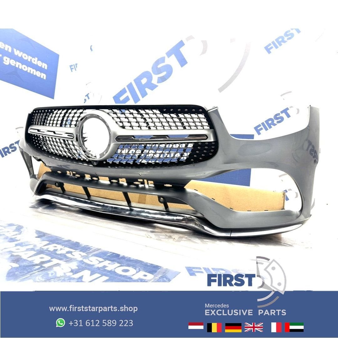 BUMPER W253 GLC FACELIFT AMG + GRIL A2538855904 ZWART WIT GR, Auto-onderdelen, Gebruikt, -, Voor, Ophalen of Verzenden