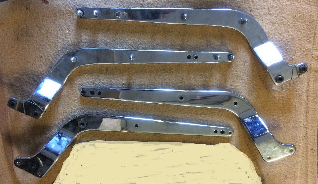 Harley achterspatbordfenders voor evo & twincam softailframe, Motoren, Onderdelen | Harley-Davidson, Ophalen
