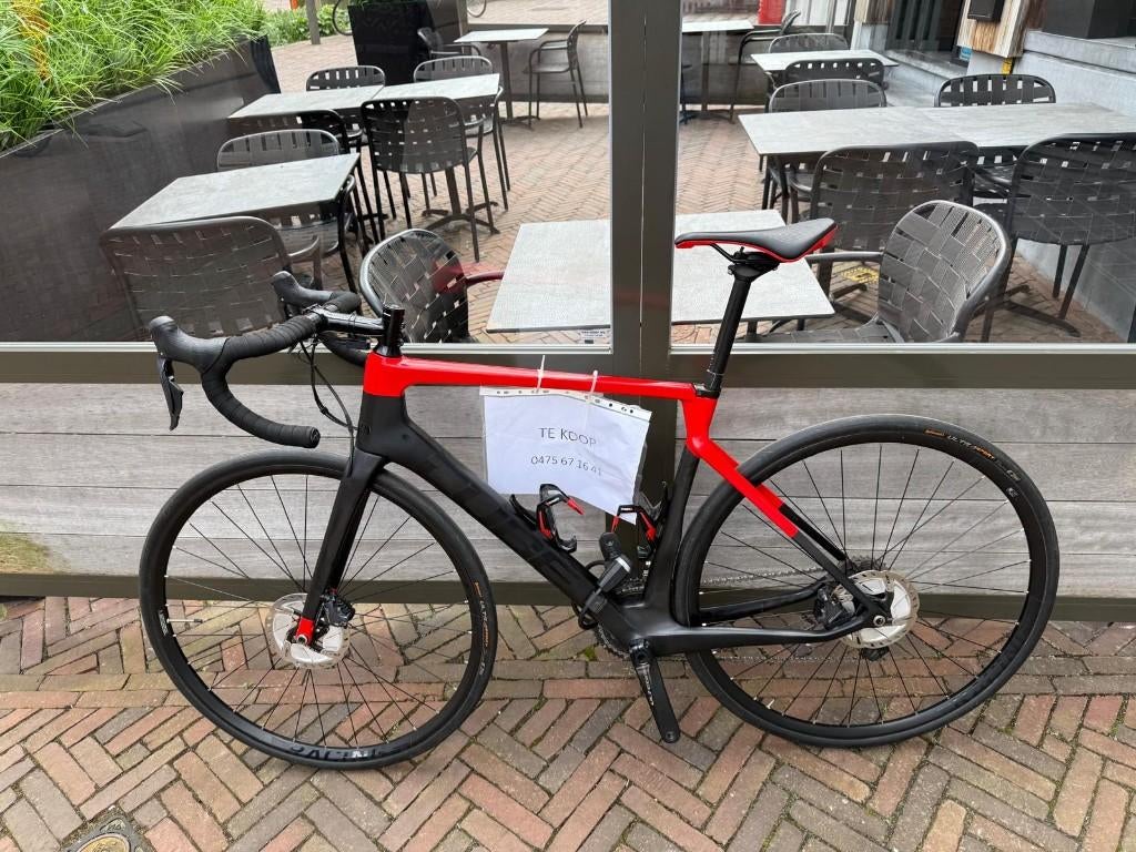 Cube racefiets 56, Fietsen en Brommers, Fietsen | Racefietsen, Gebruikt, Carbon, Schijfrem, 53 tot 57 cm