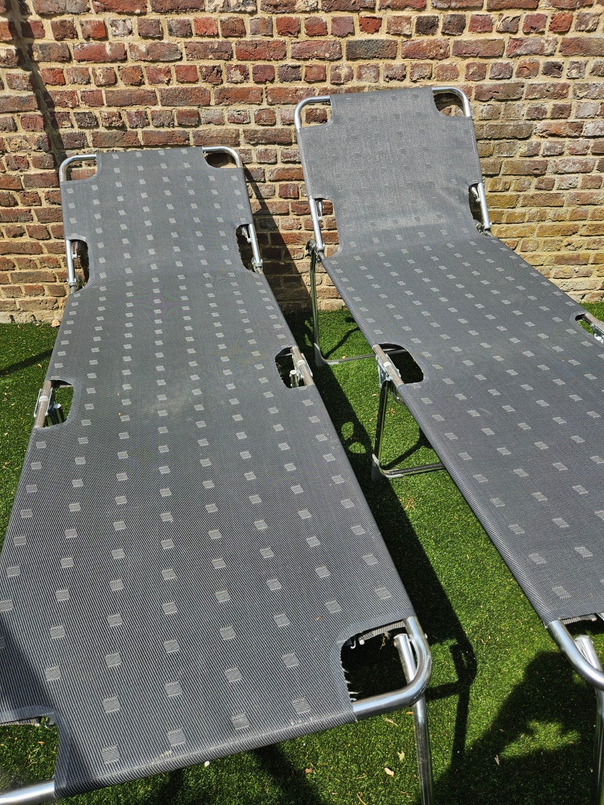 2 hoge ligbedden dukdalf., Tuin en Terras, Ophalen