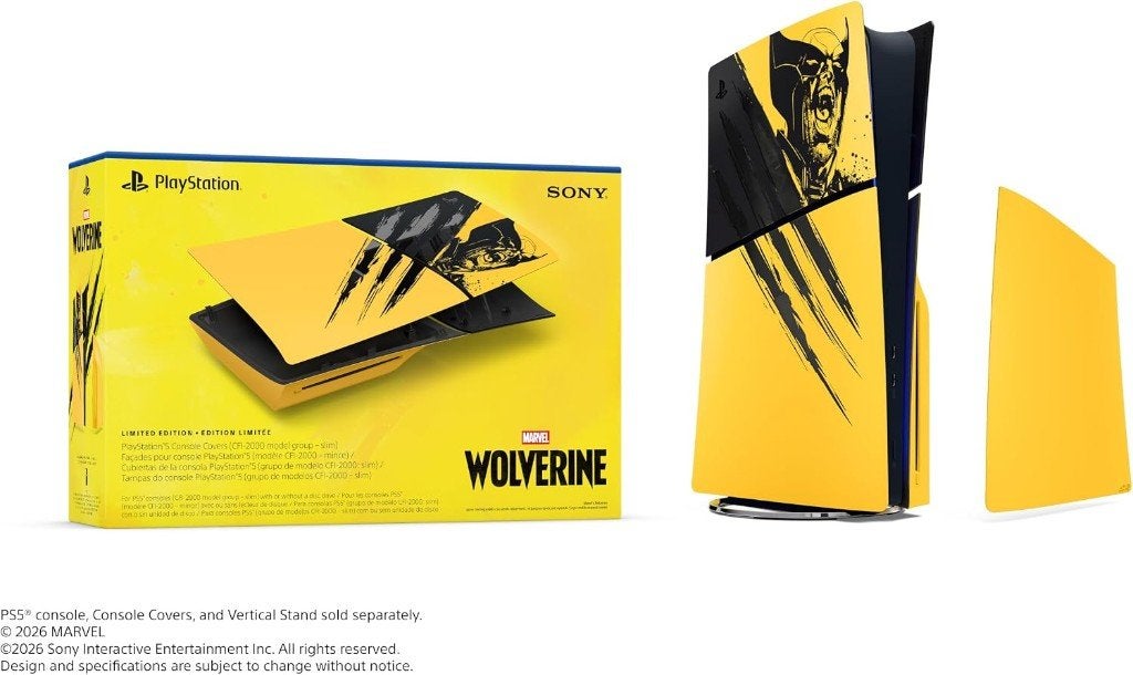 PS5 consolepanelen - Wolverine Battle Yellow Limited Edition, Ophalen of Verzenden, Nieuw, Overige typen, PlayStation 5