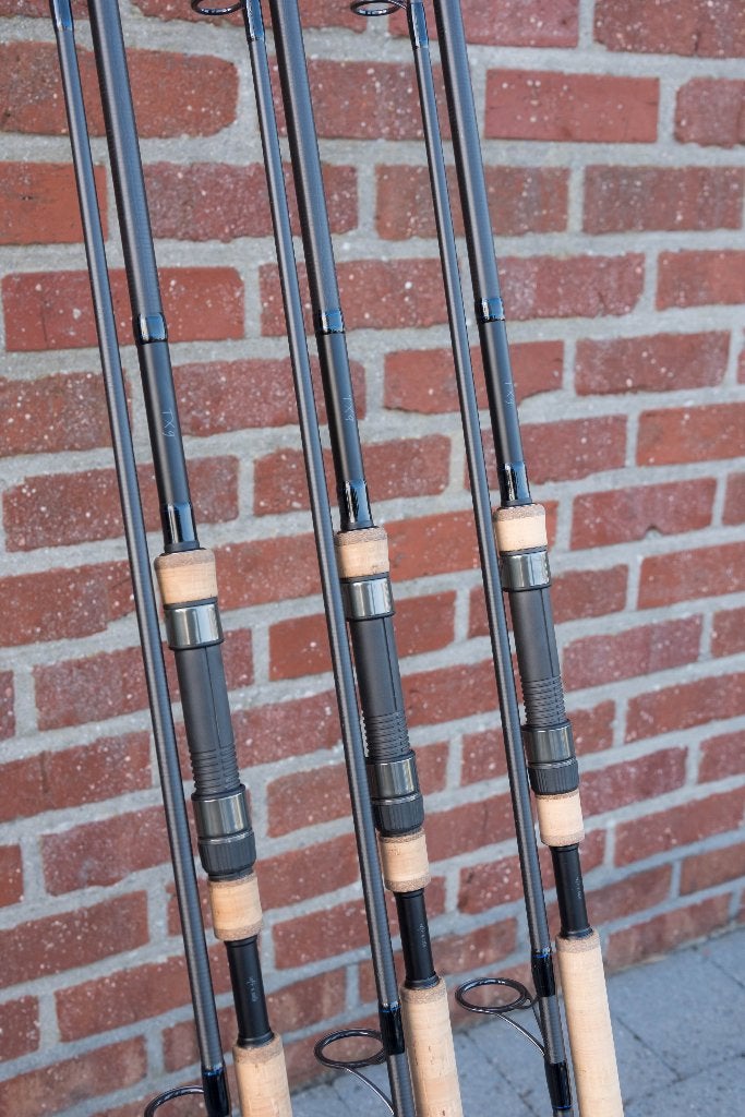 3x Shimano TX9b 12ft 3lb Kurk, Ophalen, Zo goed als nieuw