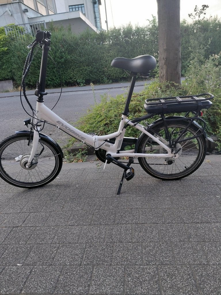 Vélo électrique pliable Evobike E-folding, Autres marques, 50 km par batterie ou plus, Comme neuf, 59 cm ou plus