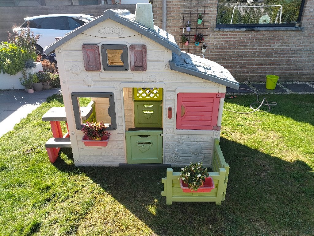 Smoby speelhuisje, Kinderen en Baby's, Ophalen, Gebruikt, Kunststof