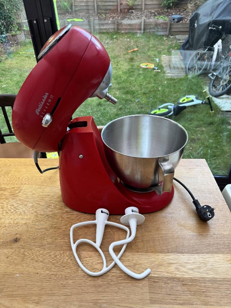 Robot pâtissier Kenwood Patissier rouge, Electroménager, Enlèvement, Utilisé