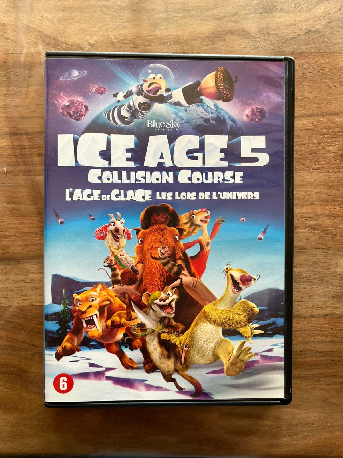 DVD Ice Age 5 - Collision Course, Bonusmateriaal, Animatie, Amerikaans, Nederlands