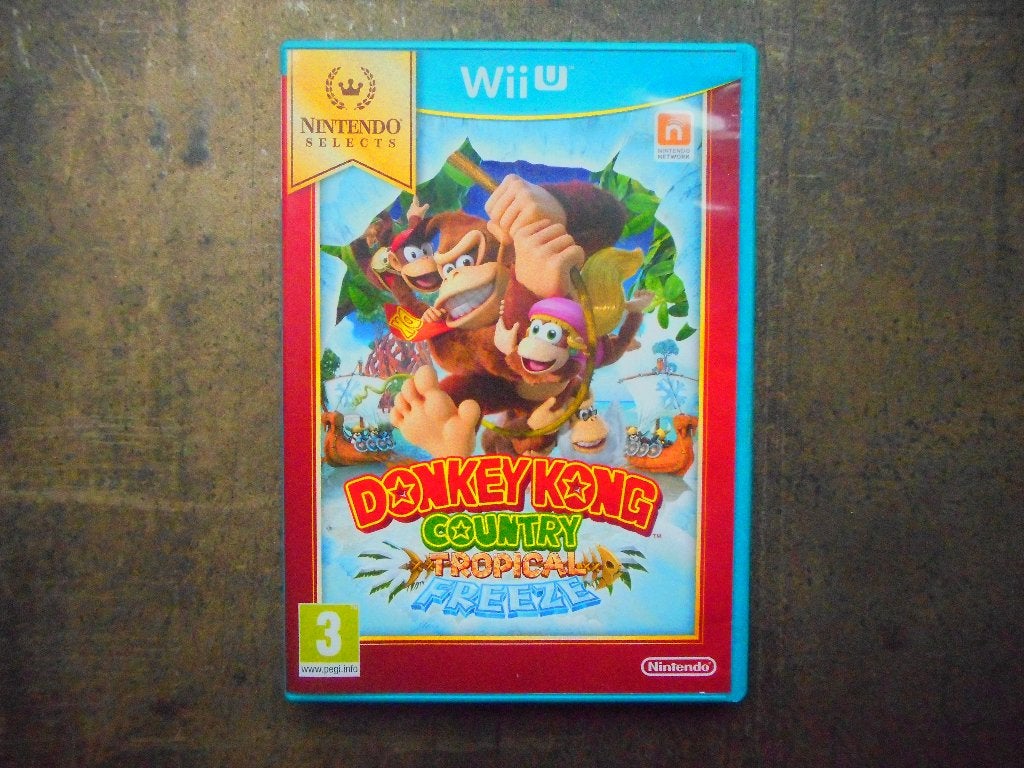Donkey Kong Country Tropical Freeze voor Wii U (zie foto's), Consoles de jeu & Jeux vidéo, Enlèvement ou Envoi, 1 joueur, Aventure et Action