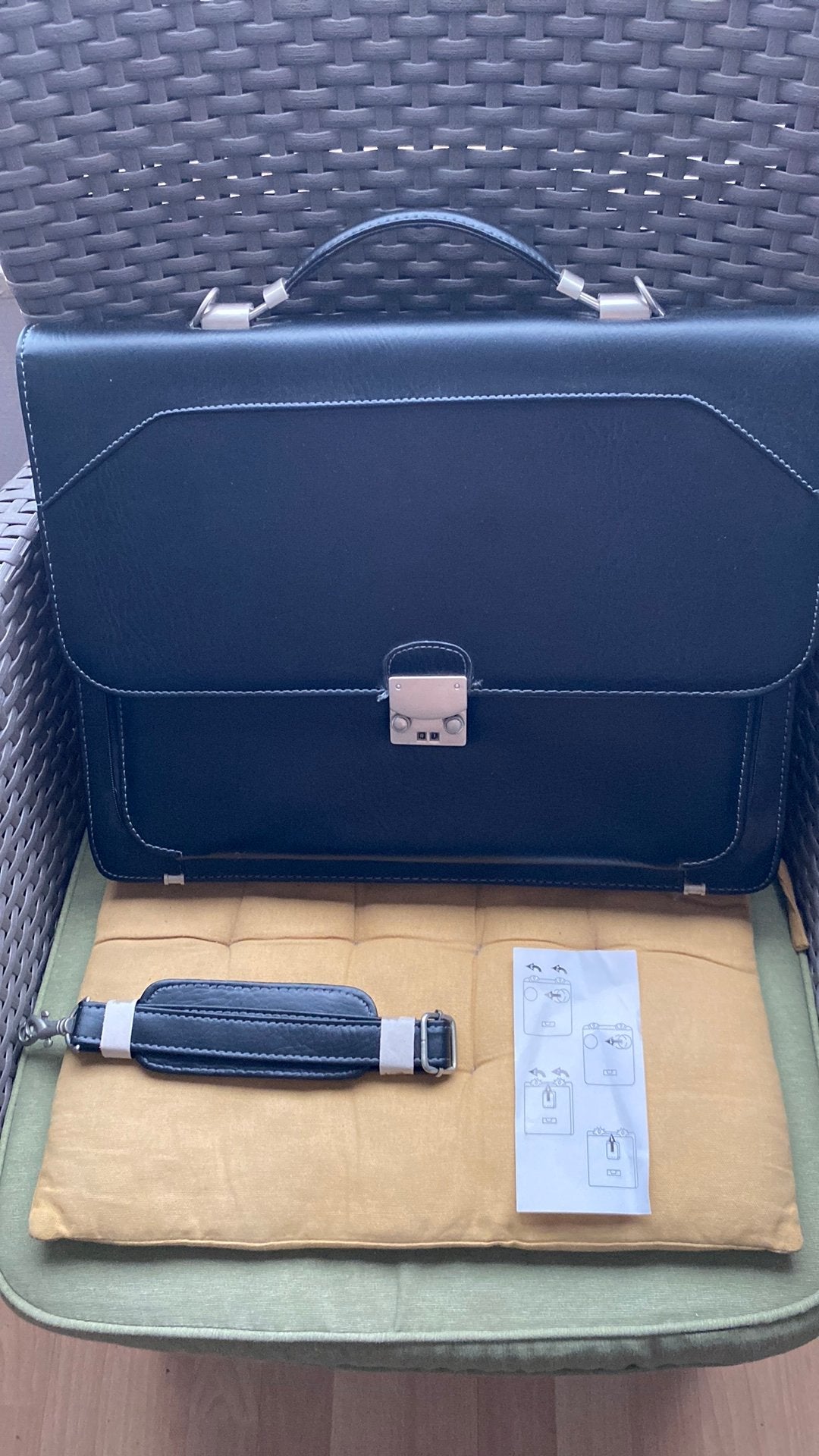 Sac de bureau, Informatique & Logiciels, Enlèvement, Comme neuf, Noir, Plusieurs compartiments