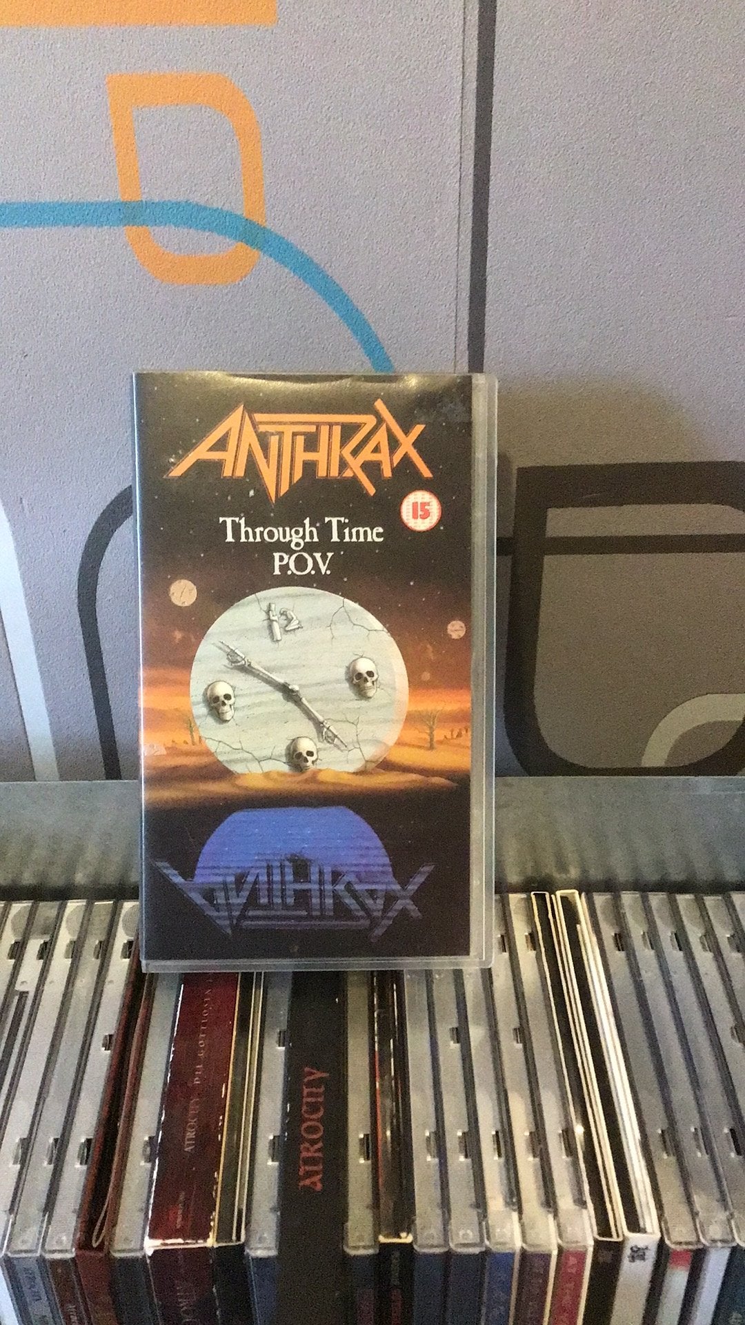 anthrax : through time P.O.V., Cd's en Dvd's, VHS | Documentaire, Tv en Muziek, Ophalen, Gebruikt