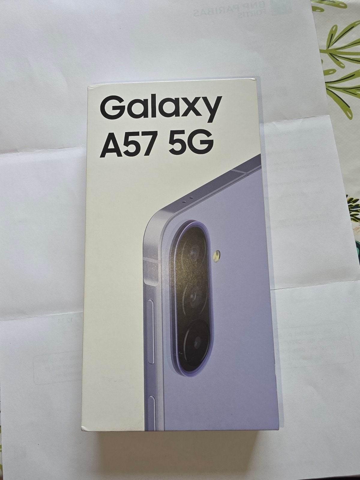 Samsung Galaxy A57 5G couleur Lilac, Télécoms, 10 mégapixels ou plus, Autres couleurs, Autres modèles, Android OS