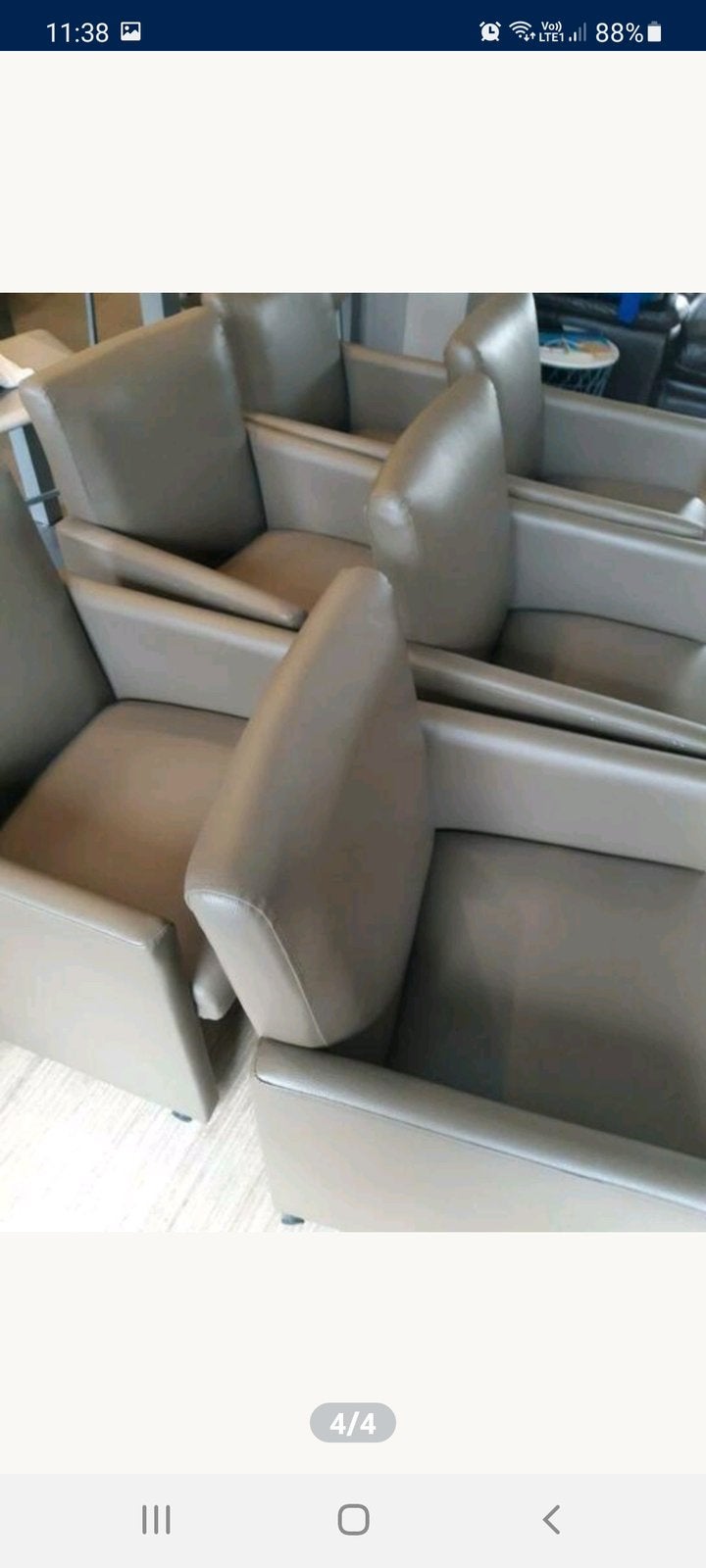 Eetkamer: tafel + 6 stoelen, Huis en Inrichting, Fauteuils, Ophalen, Gebruikt