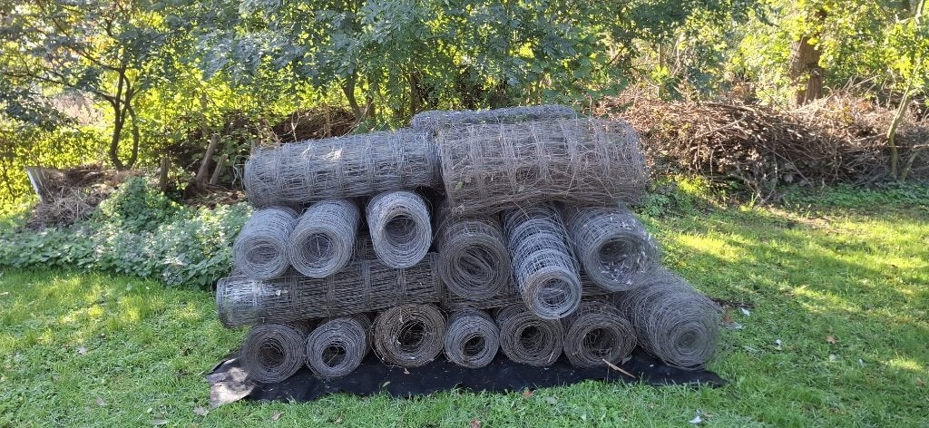 Rollen bloemgaas / geleide gaas, Tuin en Terras, Ophalen, Zo goed als nieuw, 20 meter of meer, Gaas