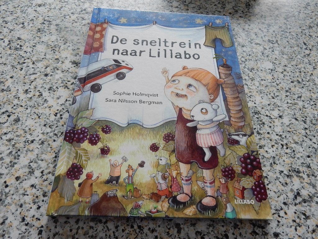 nr.569 - De sneltrein naar lillabo - kinderboek, Ophalen of Verzenden, Zo goed als nieuw, Fictie algemeen
