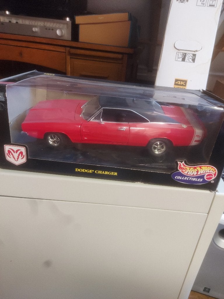 Dodge charger 1969 1/18 (nieuw), Ophalen of Verzenden, Nieuw, Hot Wheels