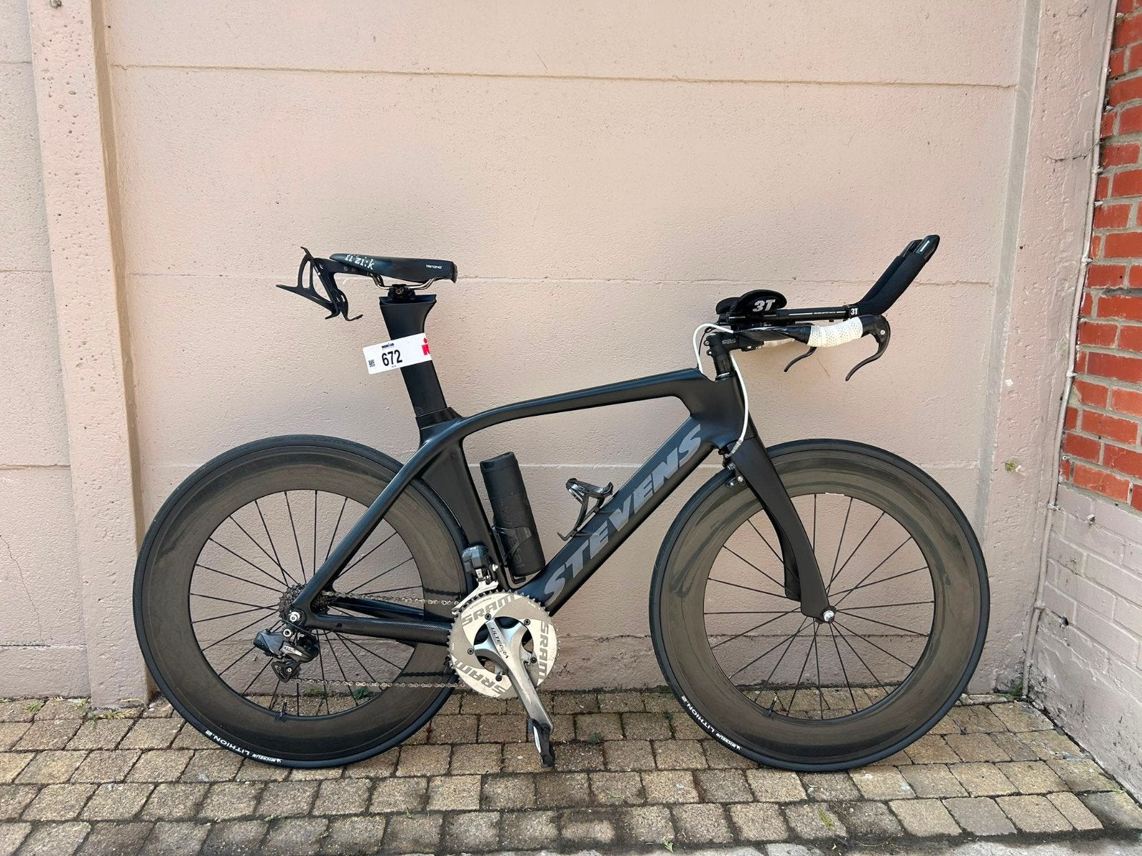 Stevens tijdritfiets maat 54 – elektrisch schakelen – power, Autres marques, Frein sur jante, Enlèvement, Autres dimensions