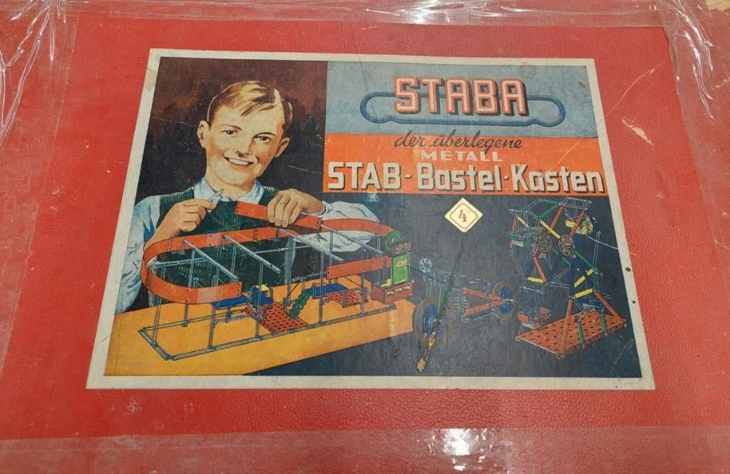 oude STABA constructie bouwdoos, Antiek en Kunst, Ophalen of Verzenden