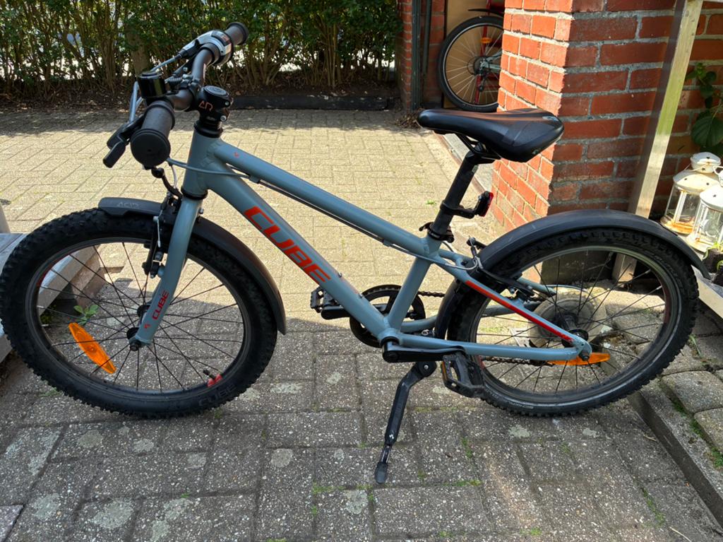 Kinder mountainbike CUBE, Ophalen, Gebruikt, Velgrem, Overige merken