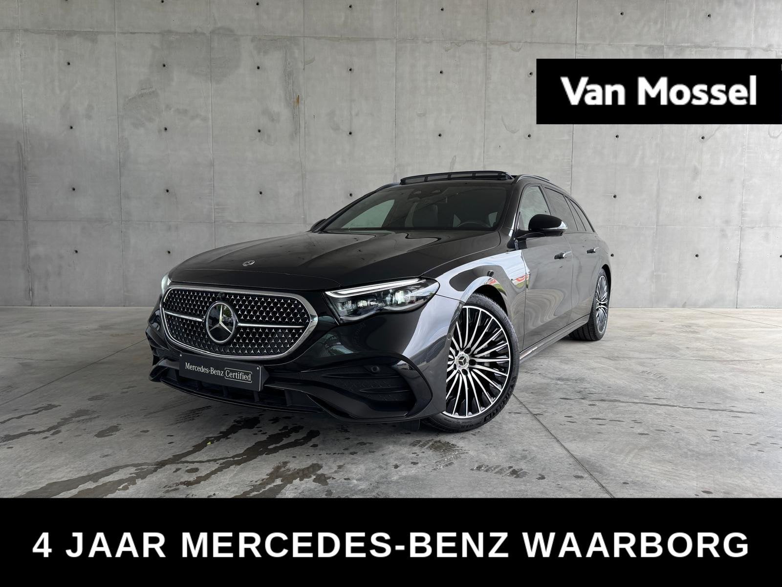 Mercedes-Benz E-Klasse 300 e AMG Line Break + PANO DAK + BUR, Argent ou Gris, Achat, Entreprise, 5 portes