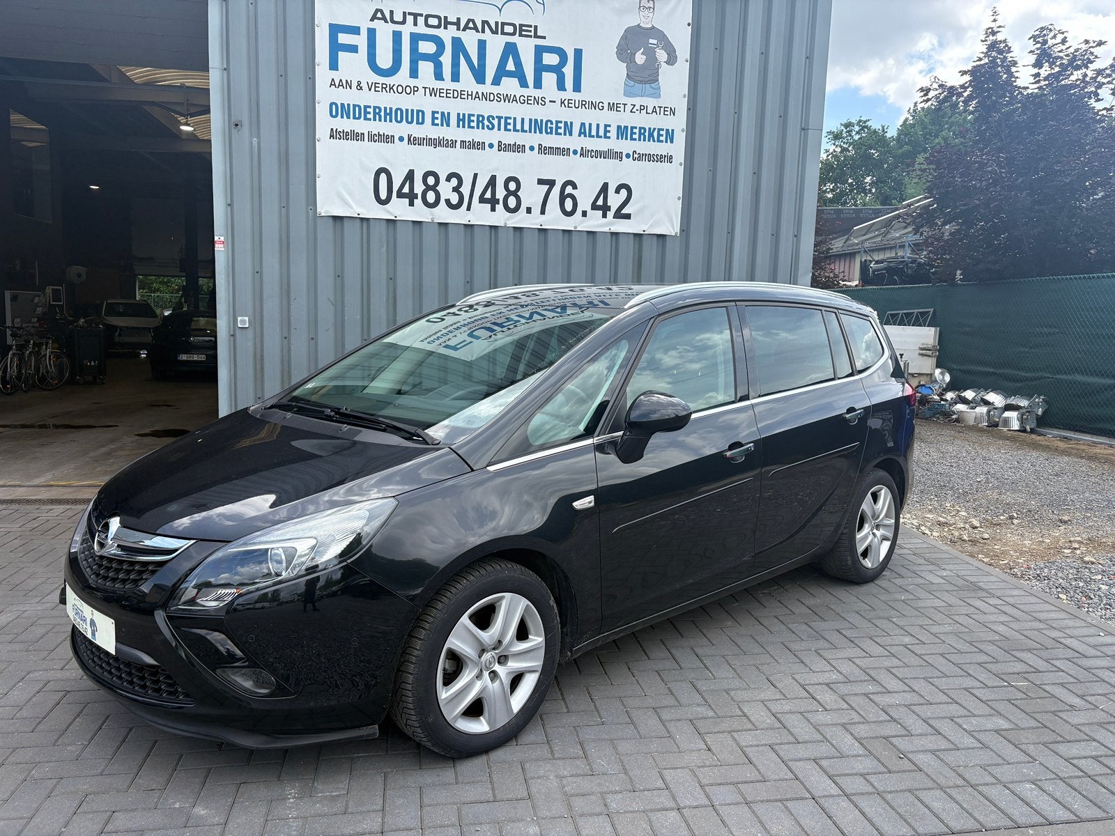 Opel Zafira Tourer 1.4 Benzine | 107.000 km/ 1j Garantie, Auto's, Voorwielaandrijving, 4 cilinders, Bedrijf, Achteruitrijcamera