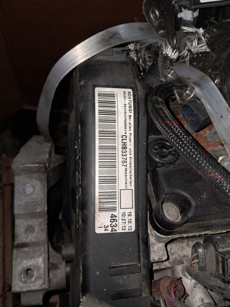 Moteur CLHB Complet LEON SKODA VW OCTAVIA GOLF SEAT, Envoi, Utilisé, Skoda