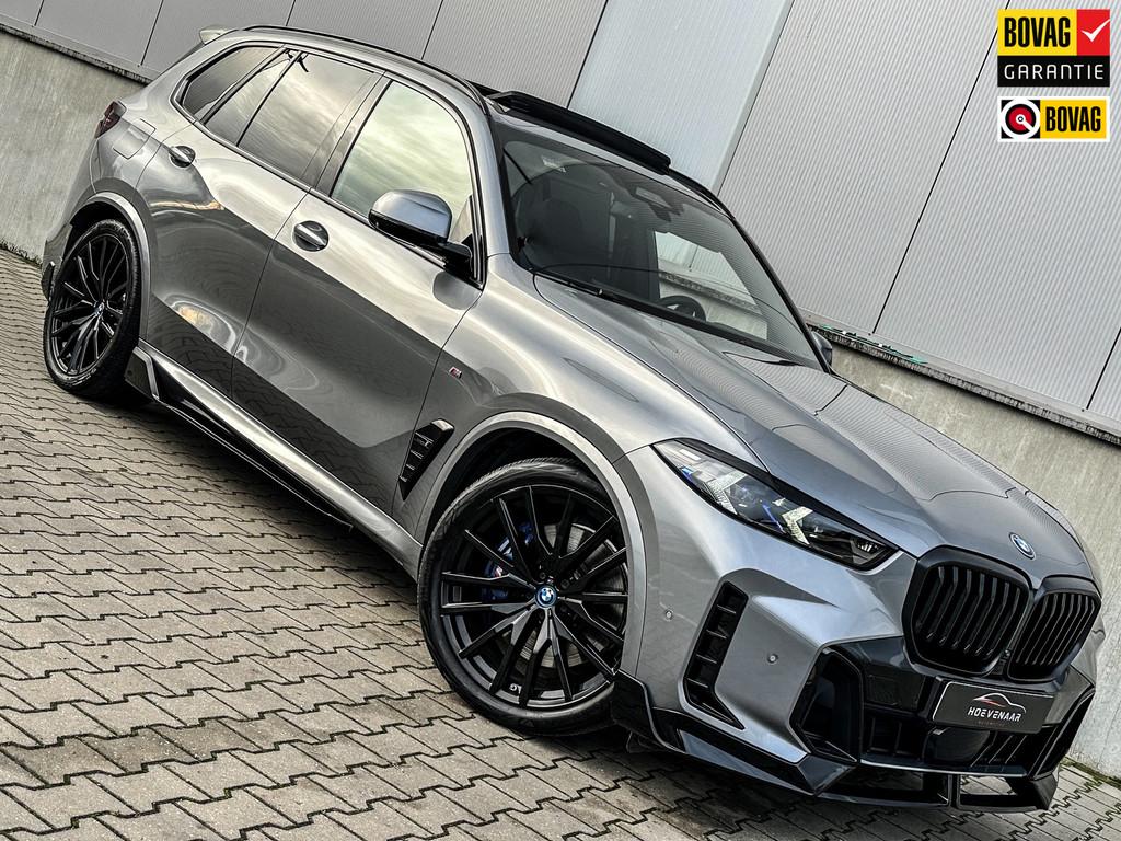 BMW X5 50e 490Pk M-sport Performance Carbon 22Inch Skycrap H, Auto's, BMW, Automaat, Gebruikt, Leder, Bedrijf