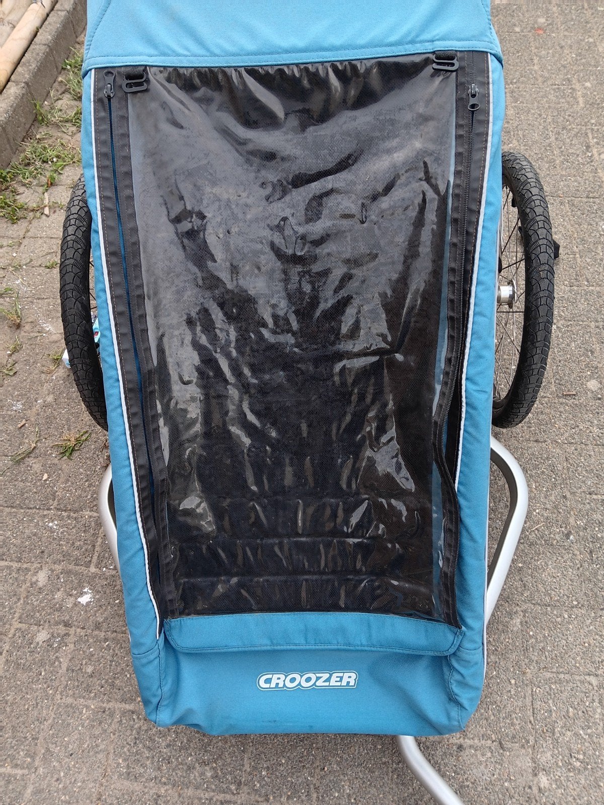 Croozer Kid Plus for 1 fietskar – vering, Fietsen en Brommers, Ophalen, Gebruikt, Vering, Kinderkar