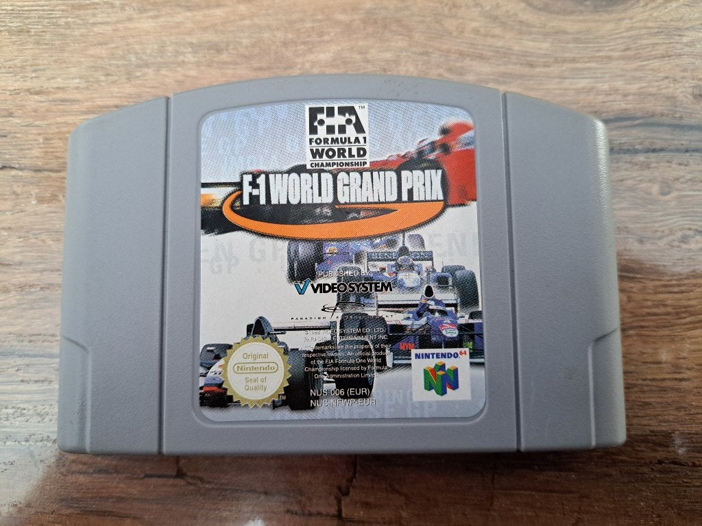 F-1 World Grand Prix Nintendo 64 (N64-PAL), Games en Spelcomputers, Games | Nintendo 64, 1 speler, Racen en Vliegen, Ophalen of Verzenden