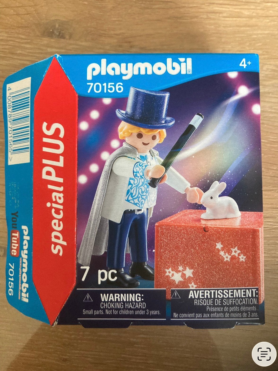 Playmobil magicien, Enlèvement, Utilisé, Kit complet, Figurines