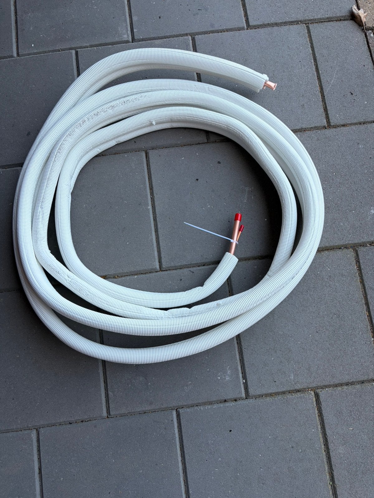 Airco leiding, Ophalen, Zo goed als nieuw
