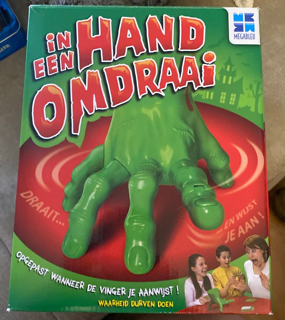 Hande omdraaien, Ophalen, Zo goed als nieuw