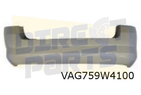 Skoda Fabia (1/15-8/18) Achterbumper (+/- PDC) (Combi) (te s, -, Verzenden, -, Nieuw