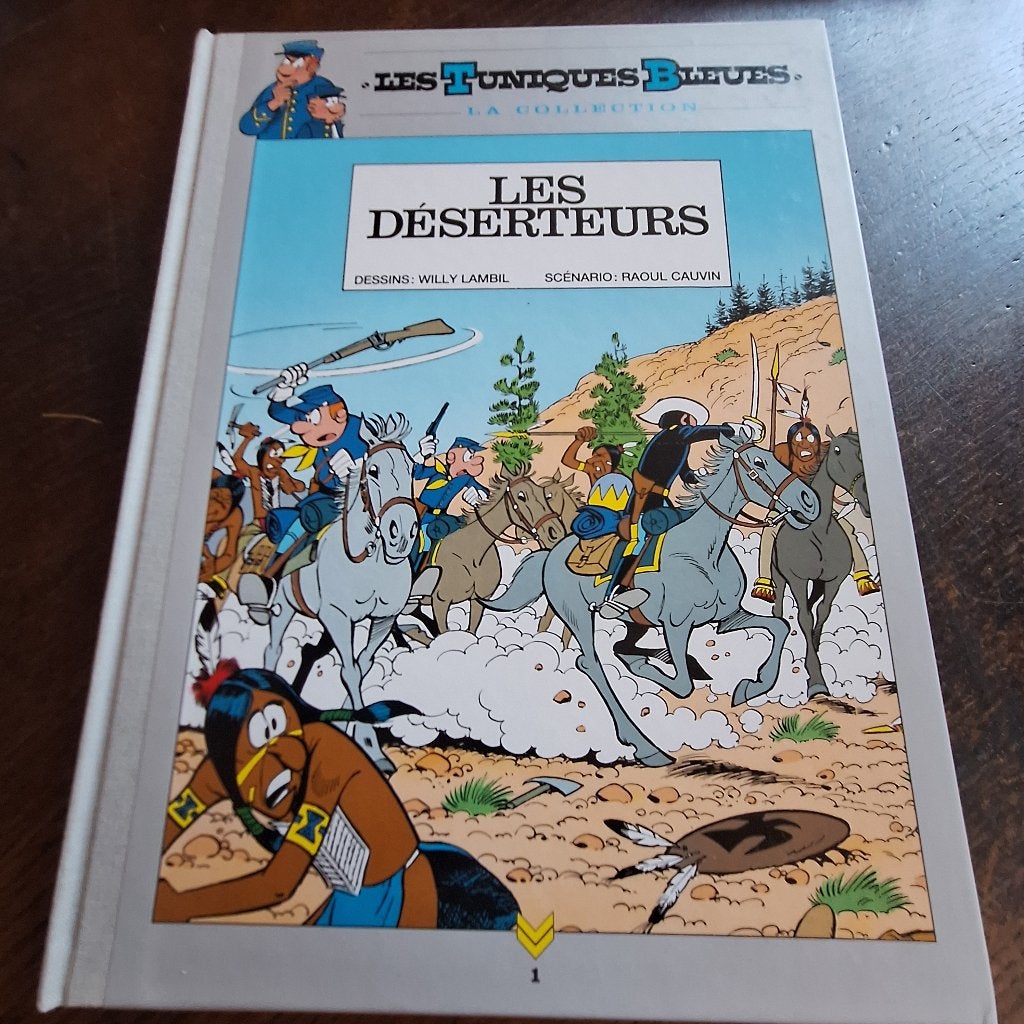 les tuniques bleues la collection les déserteurs lampil, Verzenden, Eén stripboek, Zo goed als nieuw, Lambil/Cauvin