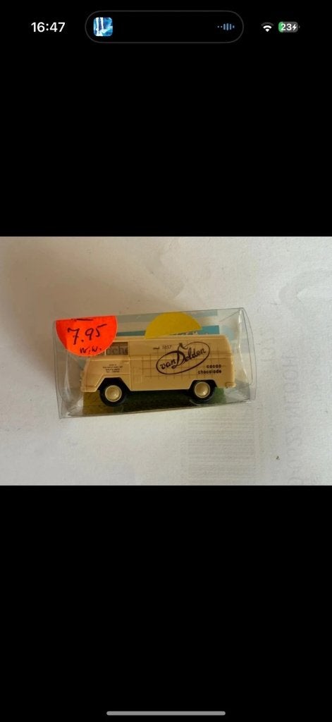 Fourgon H0 1:87 Epoche 10156-1 Van Delden Cacao en boîte, Enlèvement ou Envoi, Neuf, Bus ou Camion, Autres marques