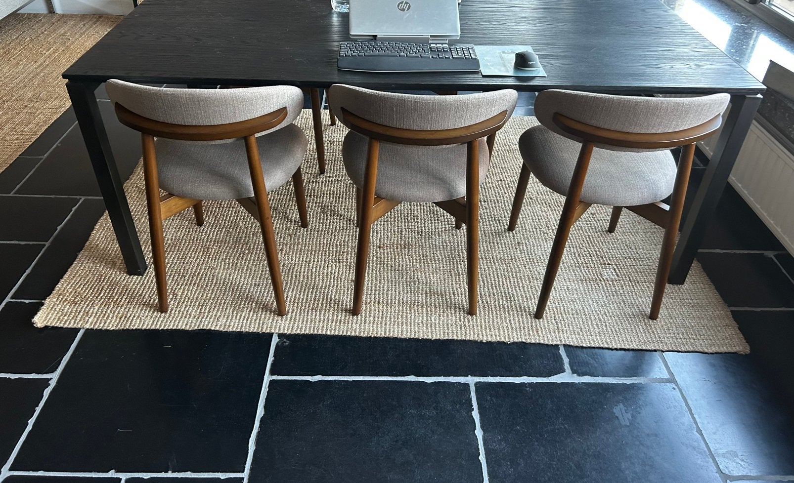Lohals jute tapijt Ikea 160x200cm, Ophalen, Gebruikt, 150 tot 200 cm, 200 cm of meer