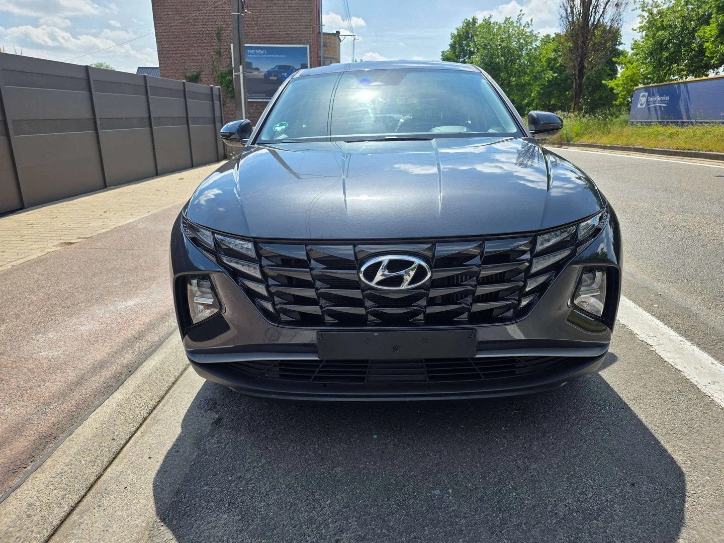 Hyundai Tucson 1.6 T-GDi Inspire 2021' 1°EIG. 41000KM IN PE, Autos, Hyundai, Argent ou Gris, Achat, 140 g/km, Entreprise