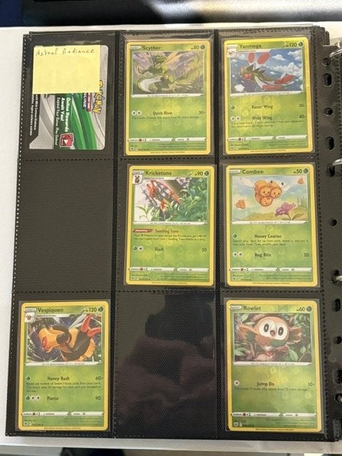 Pokémon Astral Radiance kaarten selectie - 65 kaarten, Ophalen of Verzenden, Zo goed als nieuw, Meerdere kaarten, Foil