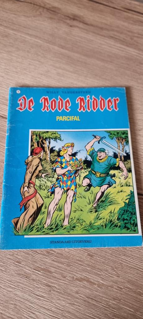 Strip De rode ridder - 43 Parcifal, Eén stripboek, Ophalen of Verzenden, Gelezen, Willy Vandersteen