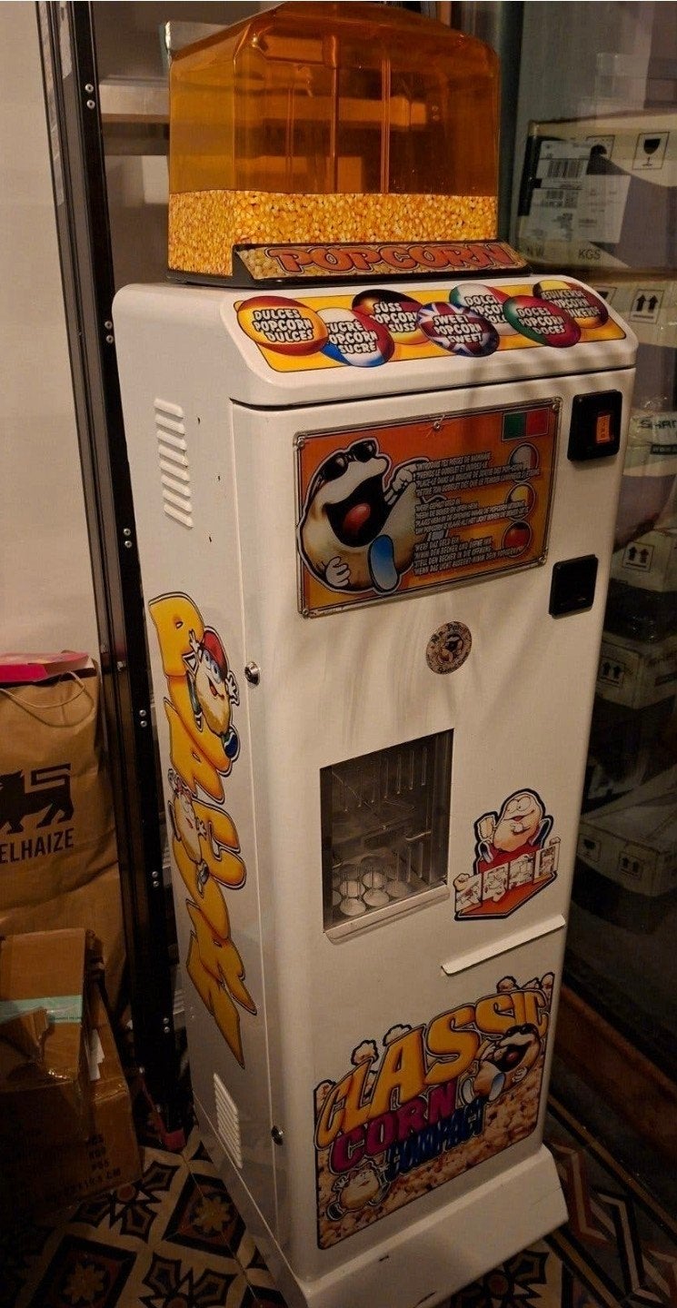popcornmachine, Collections, Euro, Enlèvement