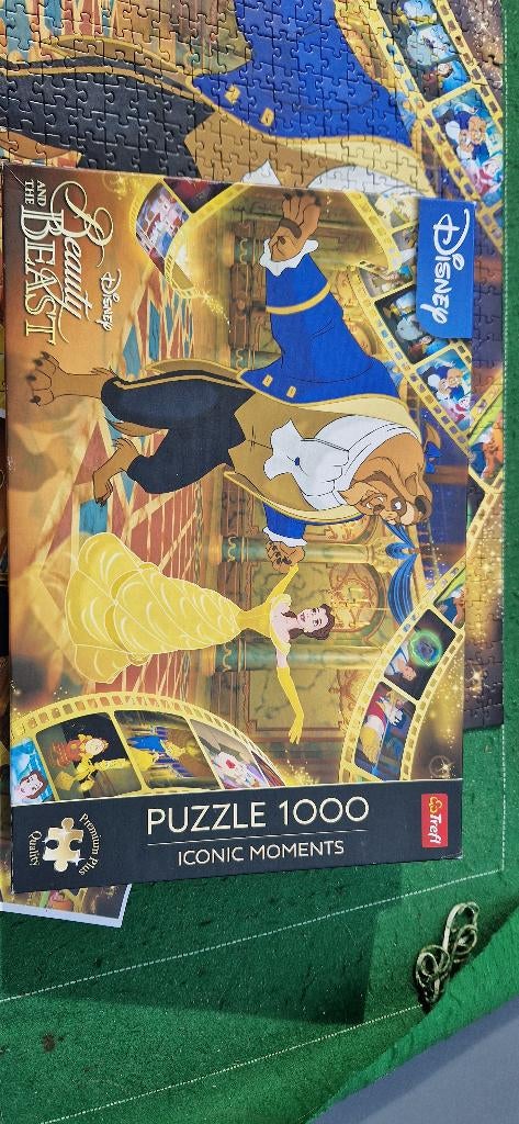 Puzzle Disney Belle et la Bête 1000 pièces, Enlèvement ou Envoi, 500 à 1500 pièces, Comme neuf, Puzzle