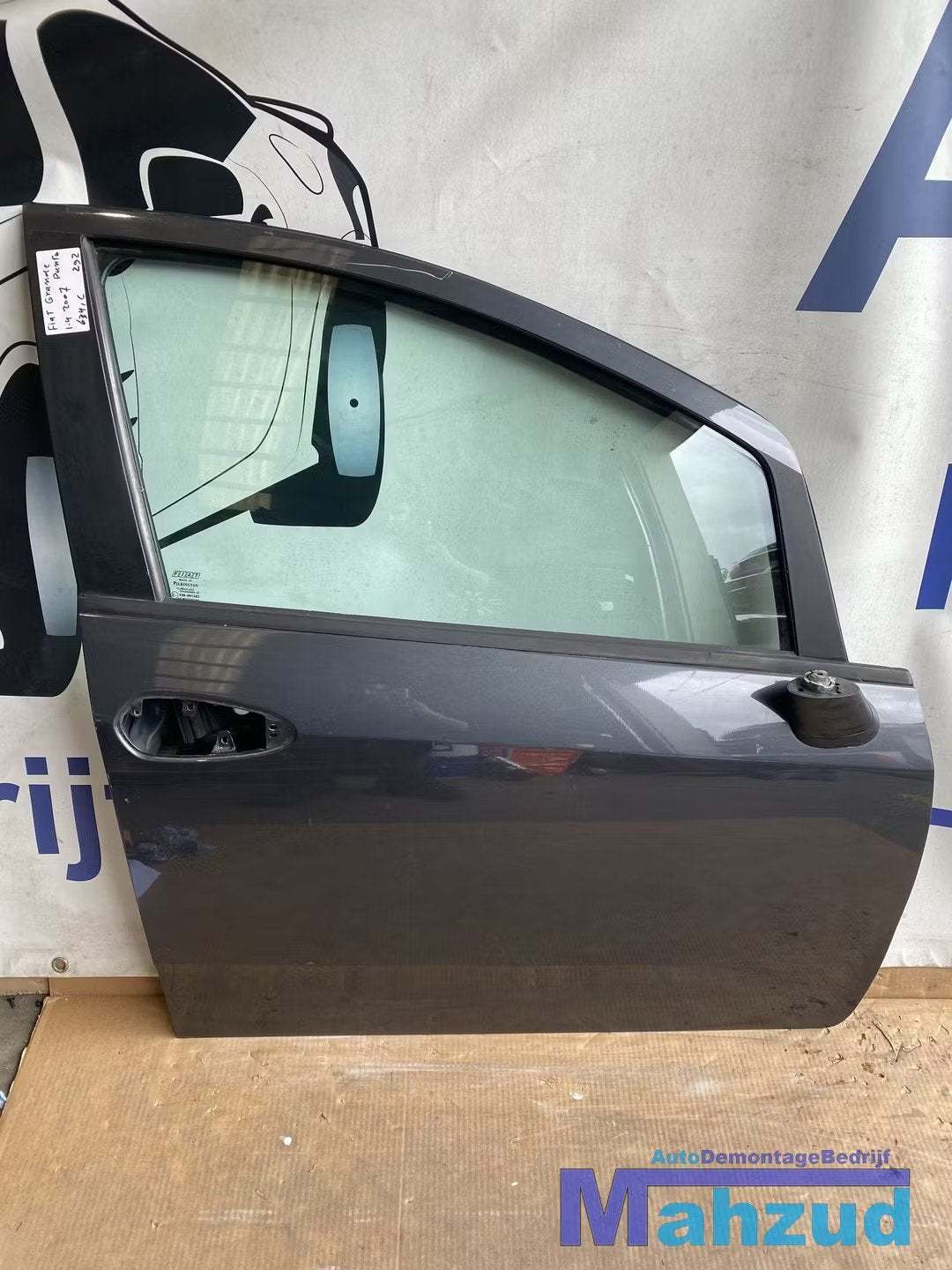 FIAT GRANDE PUNTO 199 grijs 634,C rechts voor deur portier, Gebruikt, Deur, Stellantis Europe S.p.A., Info@stellantis.com