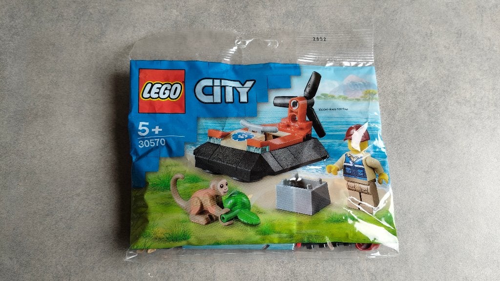 lego city 30570 wildlife rescue hovercraft, City, Lego, Nieuw, Ophalen of Verzenden