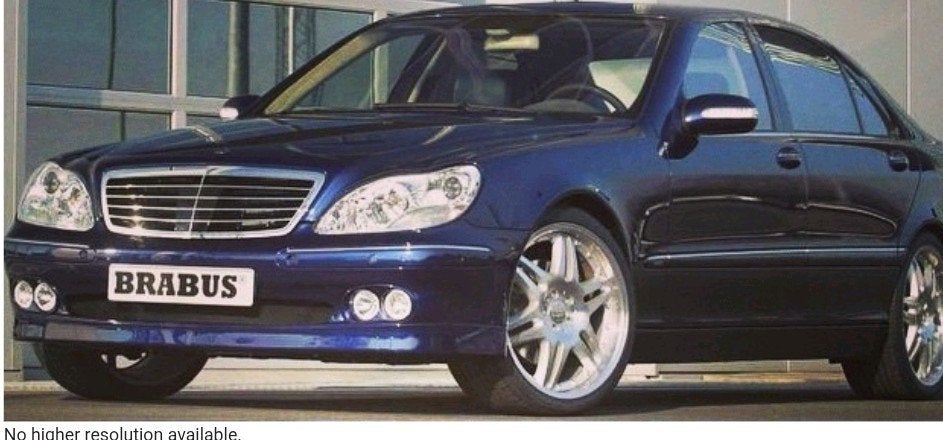 PARE-CHOCS AVANT ET ARRIÈRE POUR MERCEDES W220 CLASSE S BRAB, Enlèvement, Avant, Pare-chocs