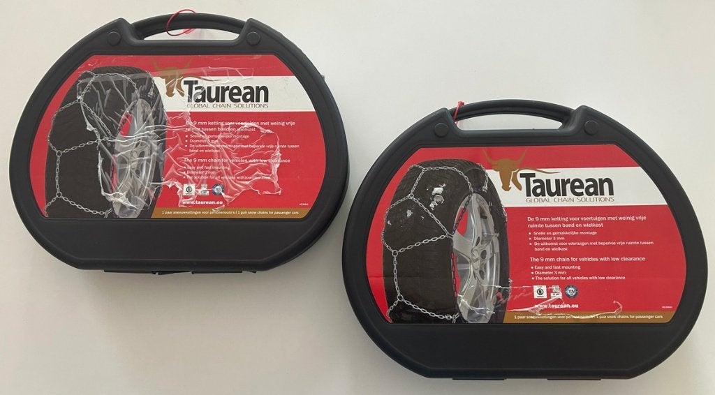 Taurean sneeuwkettingen 9mm NIEUW (2 paar), Enlèvement ou Envoi, Neuf
