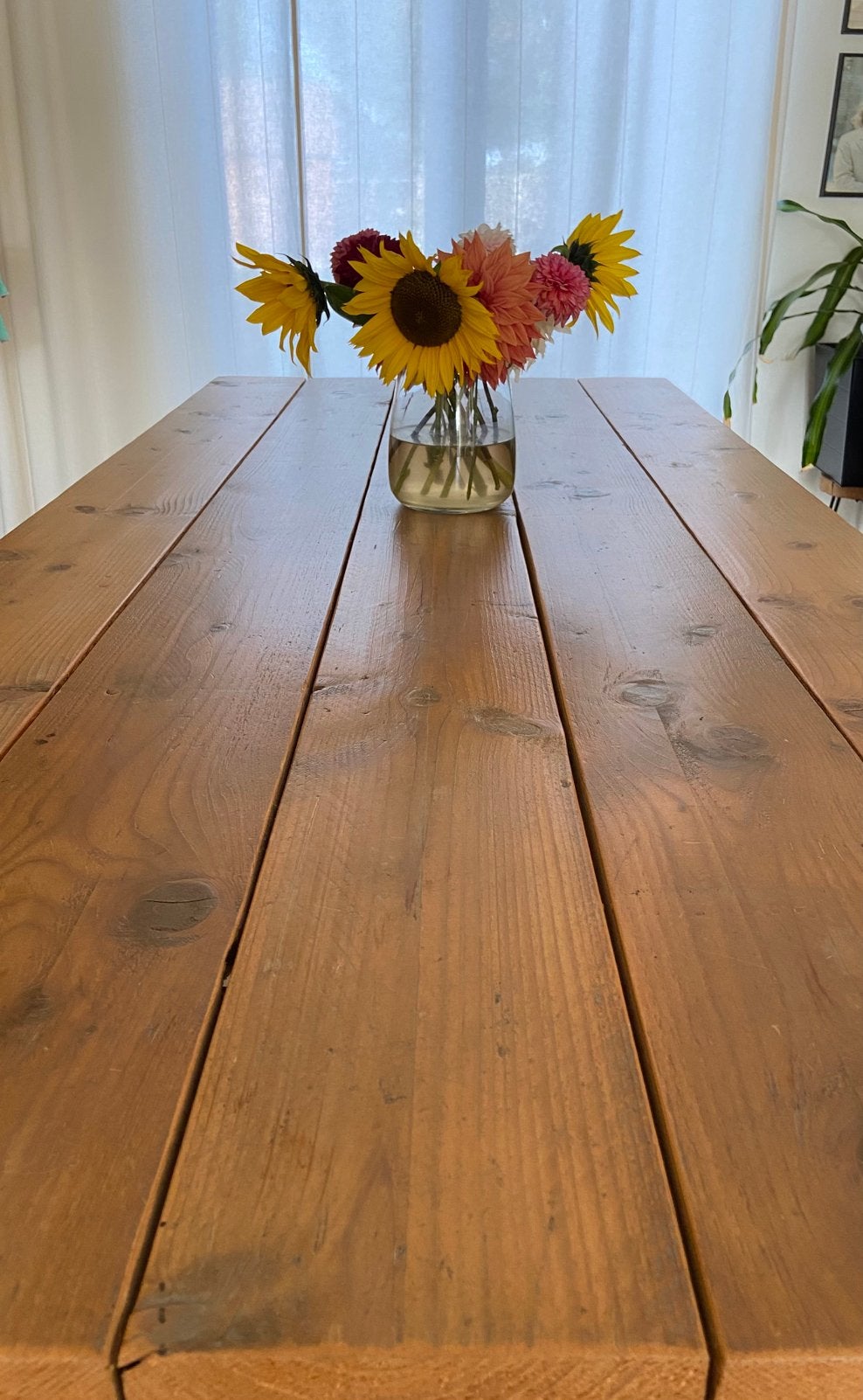 Eettafel, Huis en Inrichting, Ophalen, 200 cm of meer, 50 tot 100 cm, Zo goed als nieuw