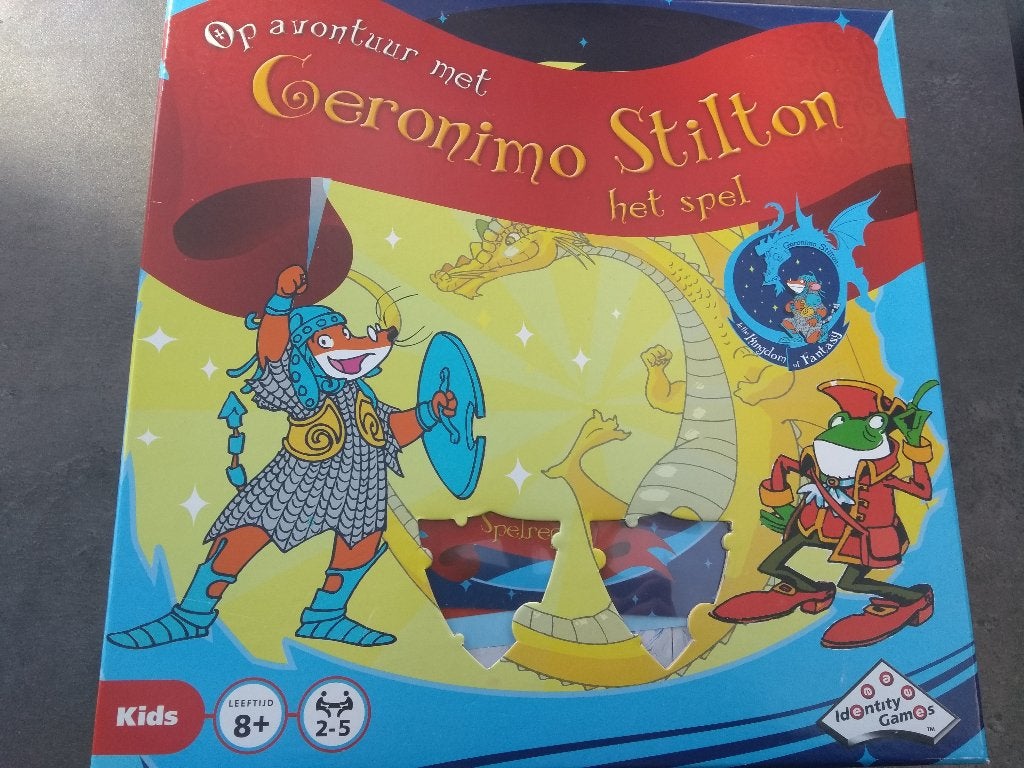 op avontuur met geronimo stilton het spel, Hobby en Vrije tijd, Ophalen, Gebruikt